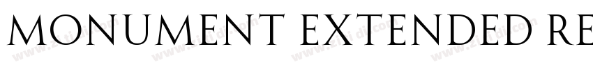 Monument Extended Re字体转换